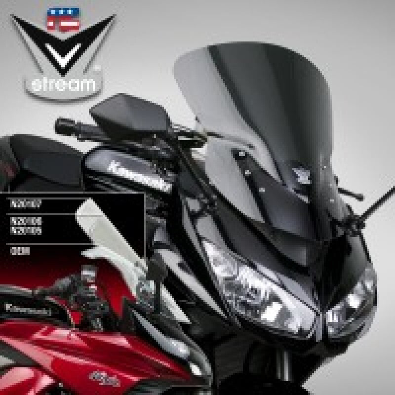 National Cycle 11-16 Kawasaki Z1000SX Ninja 1000 V Stream/ Wave Low Windshield-Dark-Tint N20105 N20105 User 1