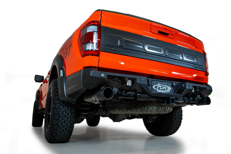 Addictive Desert Designs 2021+ Ford Raptor Bomber Rear Bumper R210141370103 R210141370103 Photo - Mounted