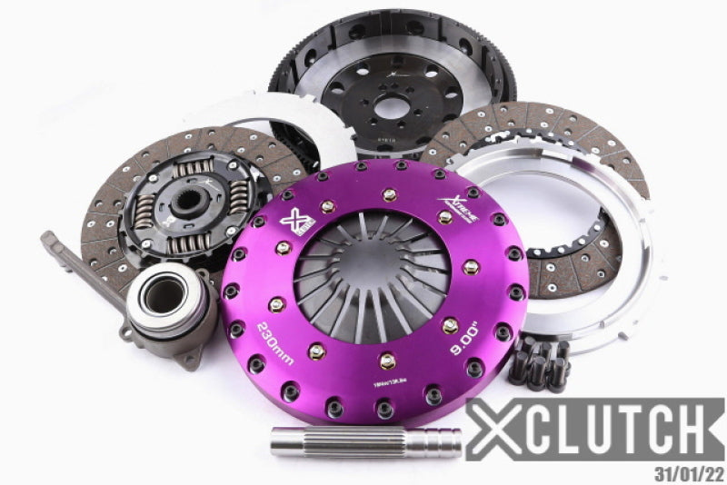 XCLUTCH 05-06 Audi A3 Sportback 2.0L 9in Twin Sprung Organic Clutch Kit XKVW23696-2A XKVW23696-2A Photo - Primary