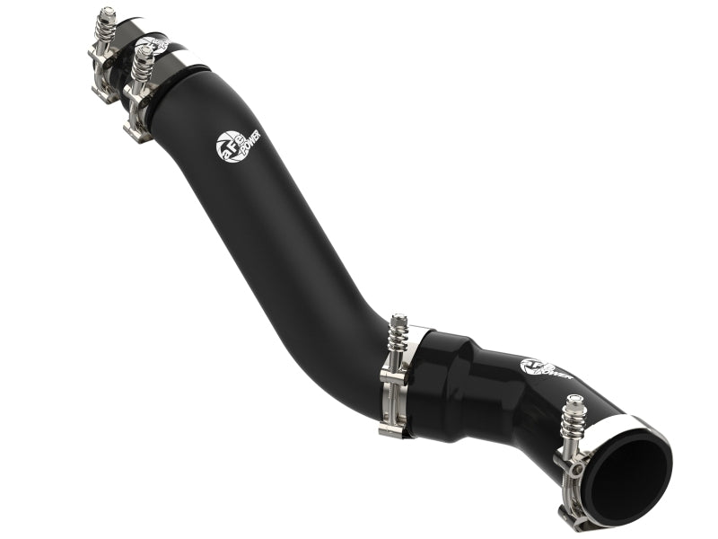aFe 16-19 RAM 1500 V6 3.0L (TD) BladeRunner 3in Aluminum Hot Charge Pipe - Black 46-20498-B 46-20498-B Photo - Primary