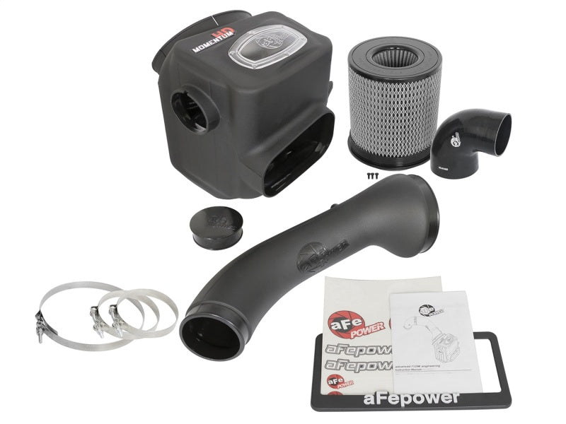 aFe Momentum HD Pro DRY S Cold Air Intake System Nissan Titan XD 16-17 V8 51-76105 Photo - Unmounted