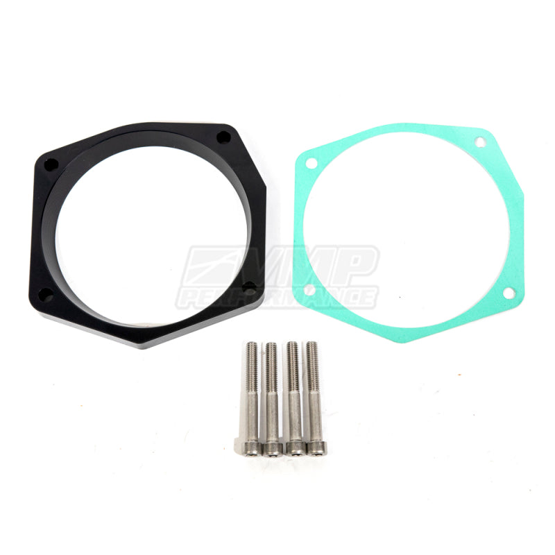 VMP Performance 105mm Throttle Body Adapter Plate Kit - Black Anodized VMP-INA023 VMP-INA023 Photo - Close Up