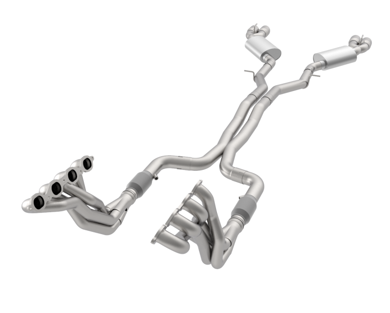 Kooks Headers Kooks 16-24 Chevy Camaro SS 6.2L V8 1-7/8in Headers 3in Catted Exhaust Kit w/ Polished Quad Tips 2260F425 2260F425 Photo - Primary