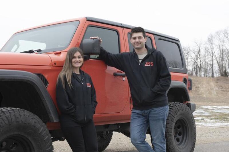 JKS Manufacturing Zippered Black Hoodie - Large JKSAPP140BLKL JKSAPP140BLKL Photo - Primary