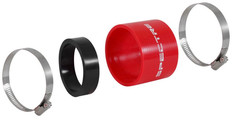 Spectre Coupler 3in. (PVC) w/Insert - Red 8772 8772 Photo - out of package