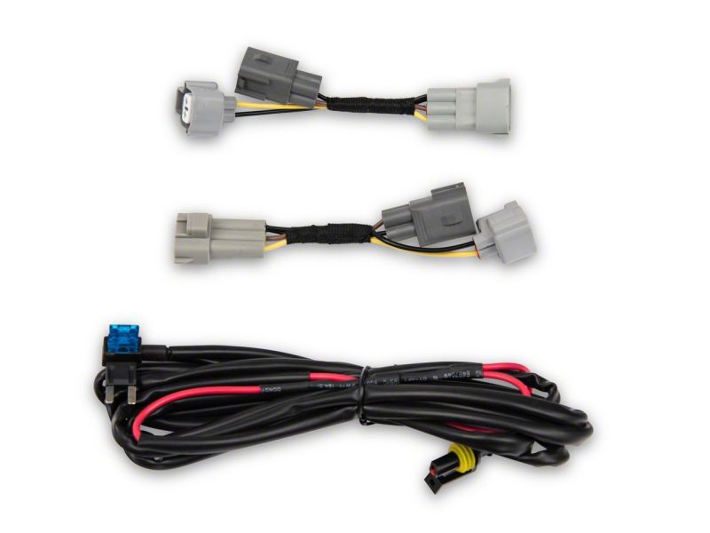 Raxiom 16-23 Toyota Tacoma w/ Factory Halogen DRL LED Headlights- Blk Housing (Clear Lens) TT8291 TT8291 Photo - Close Up