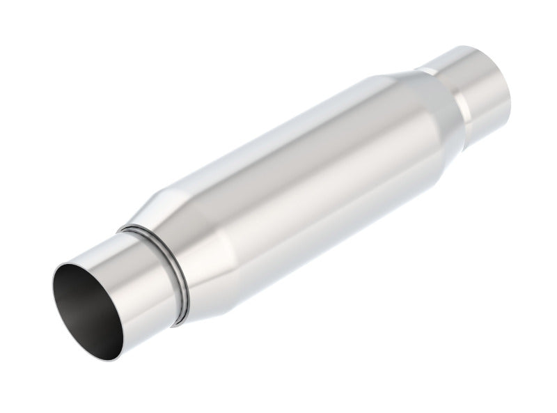 Borla CrateMuffler Resonator Option 2.5in Center/Center 3.5in Round x 10in 400938 400938 Photo - Primary