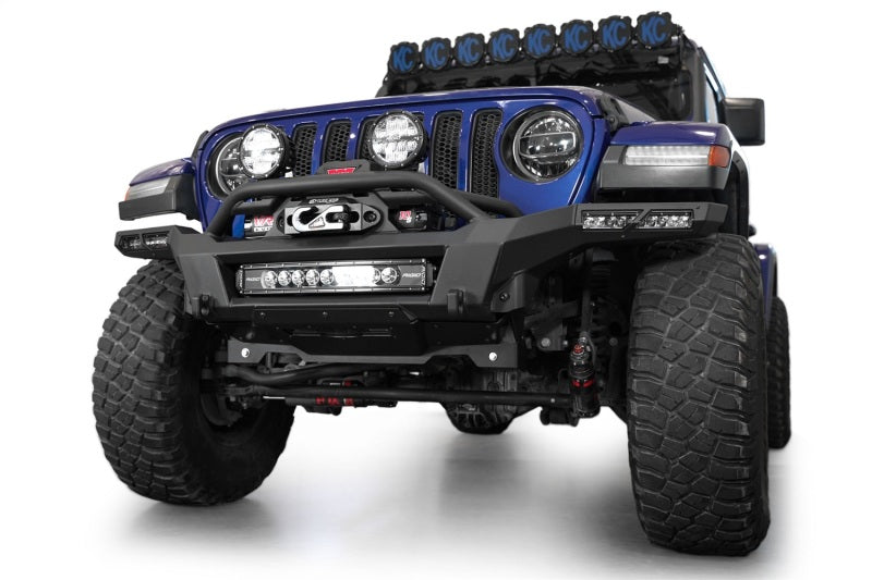 Addictive Desert Designs ADD 18-24 Jeep Wrangler JL / 18-24 Jeep Gladiator JT Phantom Winch Rear Bumper F980335070103 F980335070103 Photo - Mounted