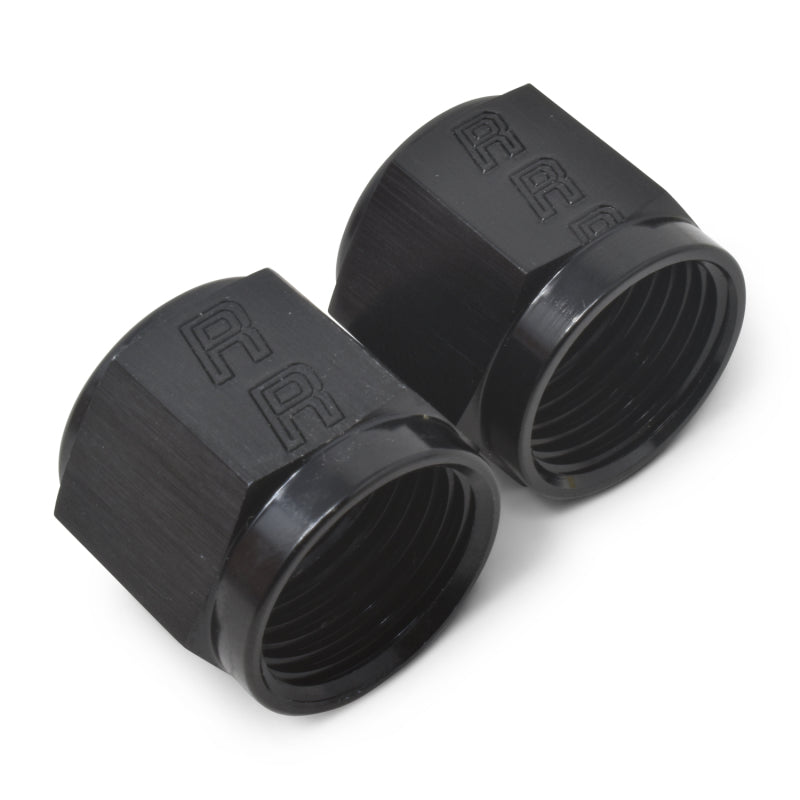 Russell -4 AN Tube Nut Adapters (Black Finish) 660563 Photo - out of package