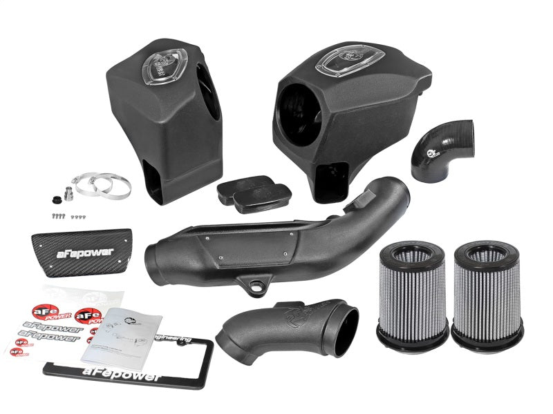 aFe Cold Air Intake System Momentum PRO DRY S for BMW M3/M4 (F80/82/83) 51-76305 Photo - Unmounted