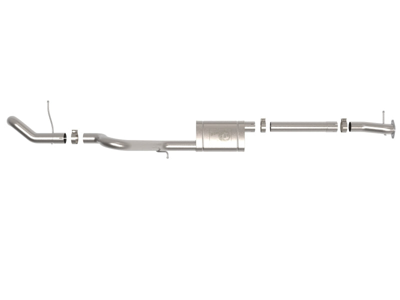 aFe Apollo GT Series 3in 409SS Cat-Back Ford Bronco 2021 L4 2.3L/V6 2.7L - Polished 49-43135 49-43135 Photo - Unmounted