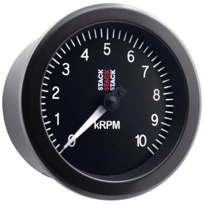 Autometer Stack Sport 88mm 0-10K RPM Tachometer - Black ST100-010 ST100-010 User 5