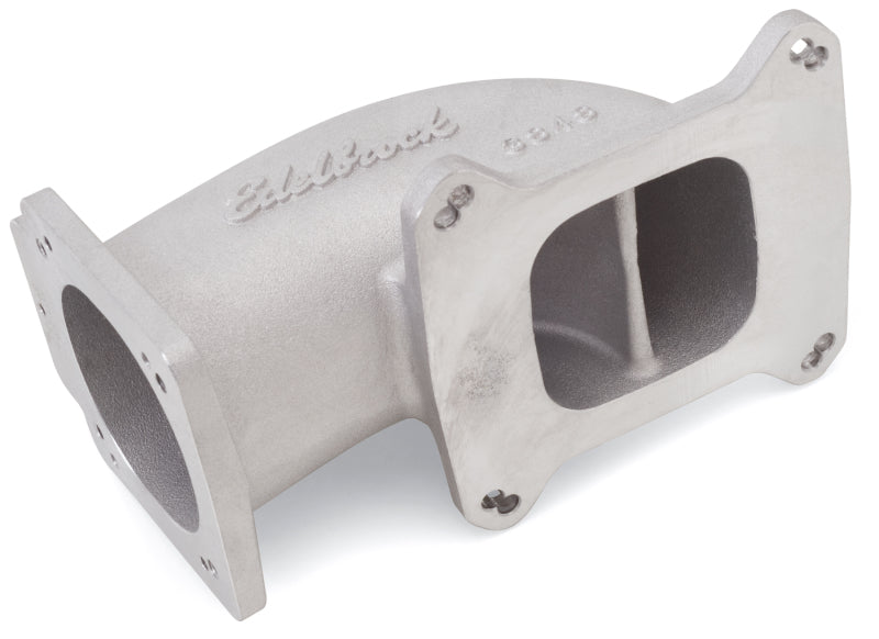 Edelbrock Low Profile Intake Elbow, 90mm Throttle Body to Square-bore Flange 3848 Photo - Unmounted