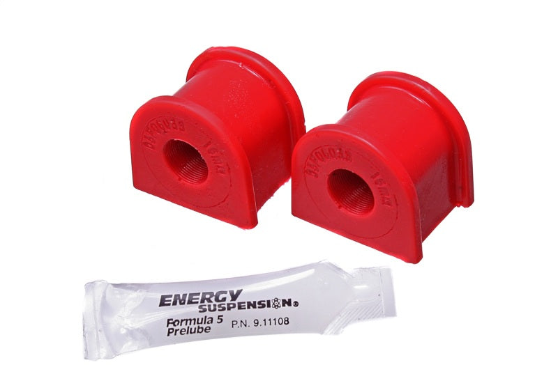 Energy Suspension 08-14 Subaru WRX Red 16mm Rear Sway Bar Bushing Set 19.5107R Photo - Primary