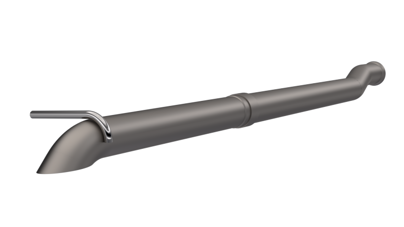 QTP 2018+ Jeep Wrangler JL 304SS Eliminator Cat-Back Crawler Exhaust w/Turn Down Exit 725018 725018 Photo - Primary