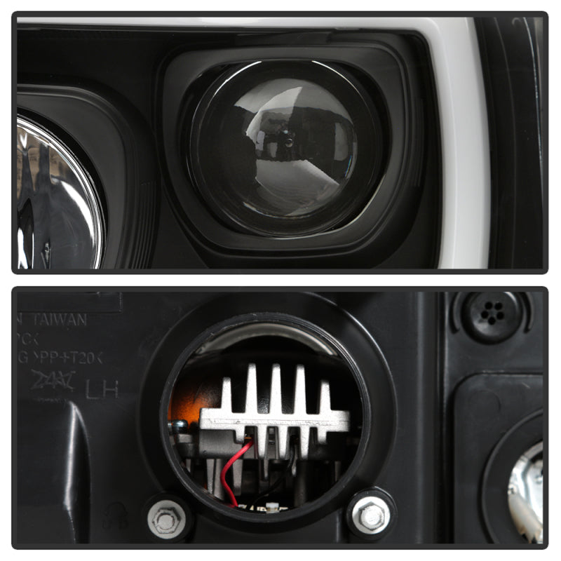 Spyder 05-07 Ford F250/350/450 Super Duty Projector LED Black PRO-YD-FS05V2PL-BK 5087911 5087911 User 2