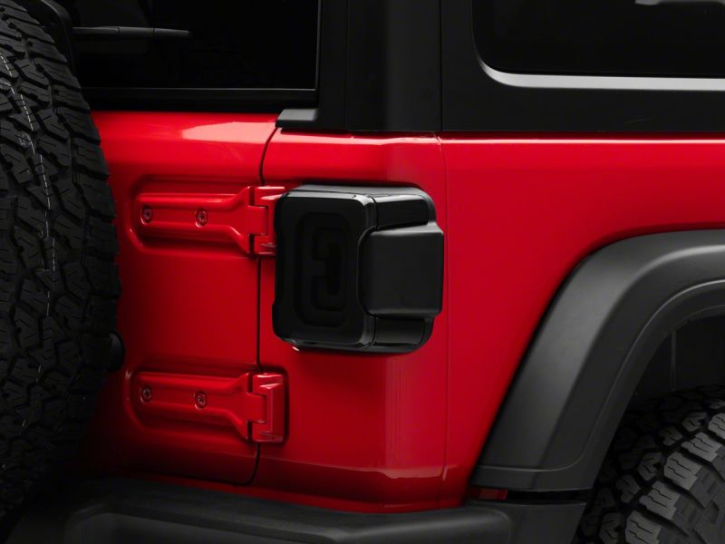 Raxiom 18-23 Jeep Wrangler JL Axial Series Carver LED Tail Lights- Blk Housing (Smoked Lens) J164243-JL J164243-JL Photo - Close Up