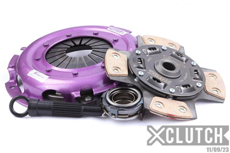 XCLUTCH 91-95 Hyundai Scoupe Base 1.5L Stage 2 Sprung Ceramic Clutch Kit XKMI20002-1B XKMI20002-1B Photo - Primary