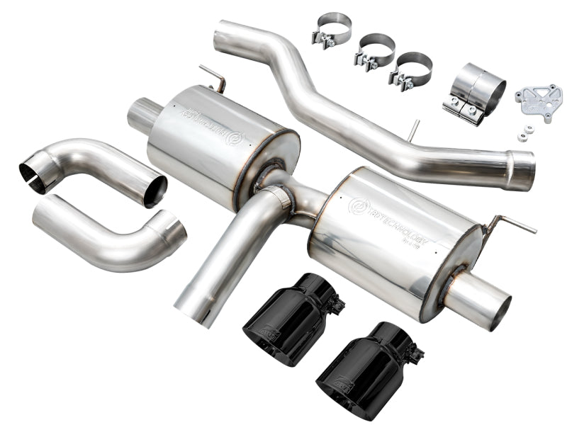 AWE Tuning AWE 19-23 BMW 330i / 21-23 BMW 430i Base G2X Touring Axle Back Exhaust - Diamond Black 3015-33429 3015-33429 Photo - out of package