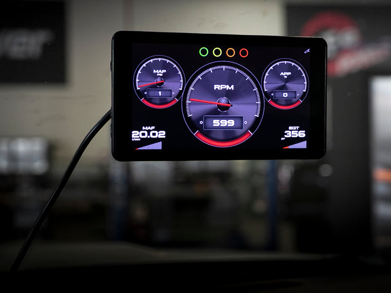 aFe AGD Advanced Gauge Display Monitor 5.5" Screen 77-91001 Photo - Mounted
