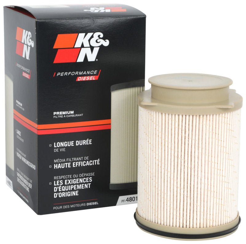 K&N Engineering K&N 18-22 Dodge RAM 6.7L L6 Diesel Fuel Filter PF-4801 PF-4801 Photo - out of package