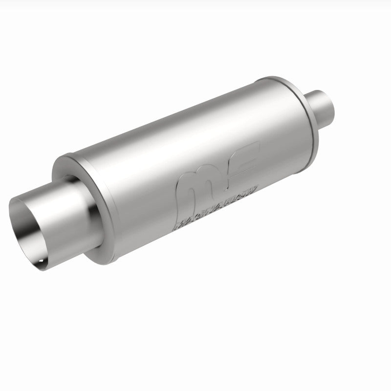 MagnaFlow 6" Round Center/Center Performance Muffler With Tip 14822 360 Degree Image Set