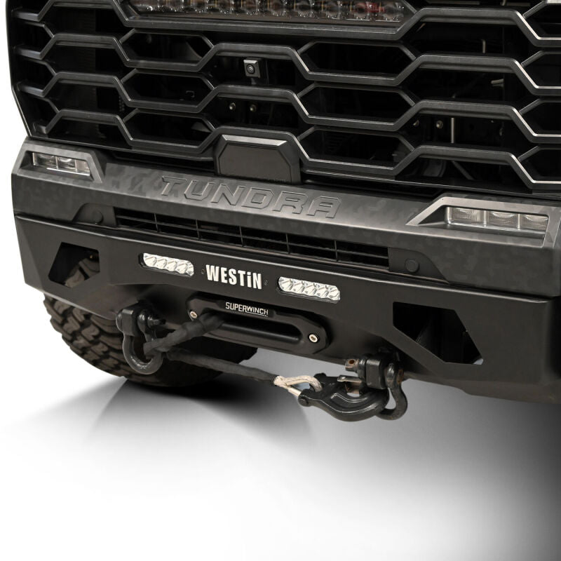 Westin 22-23 Toyota Tundra Pro-Series Front Bumper - Textured Black 58-411285 58-411285 Photo - lifestyle view