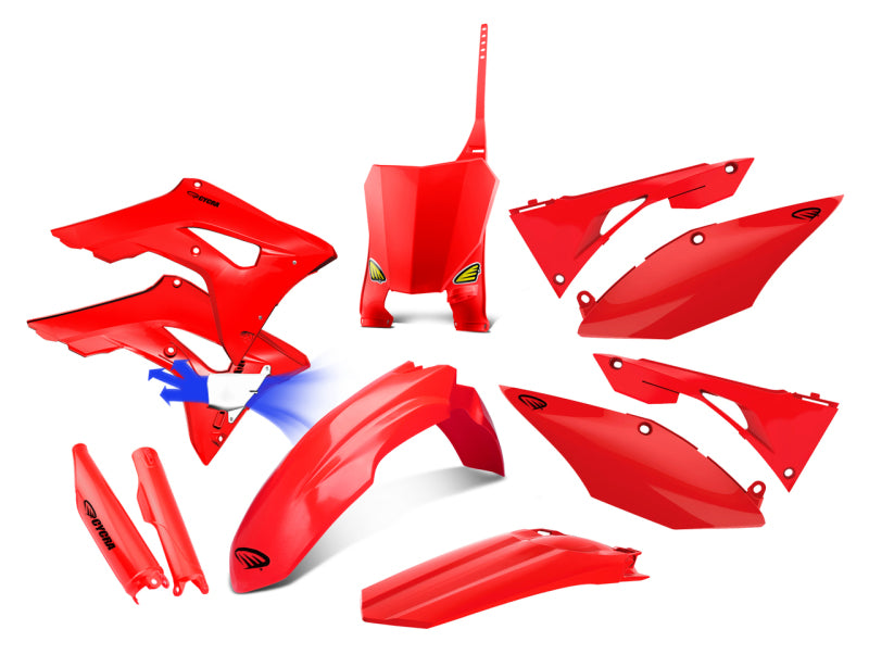 Cycra 18-21 Honda CRF250R Powerflow Full Body Kit Red 1CYC-9320-32 1CYC-9320-32 Photo - Primary