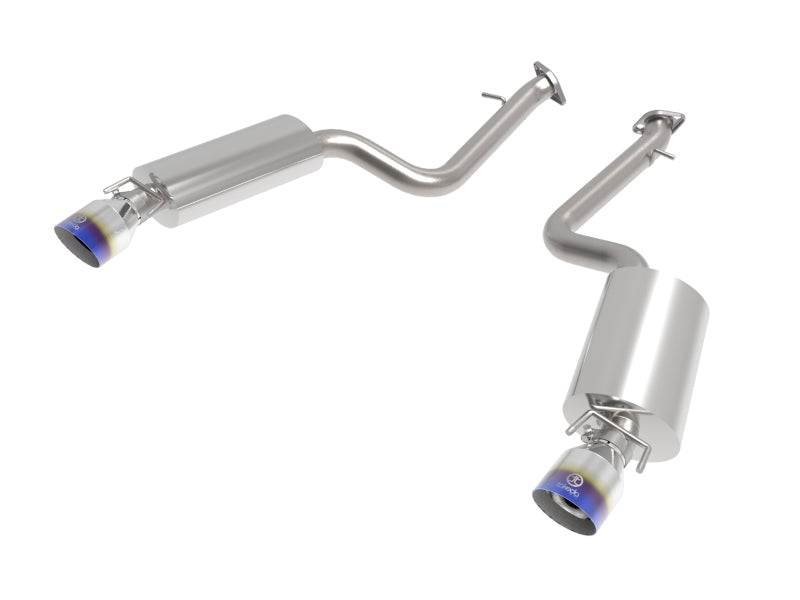 aFe Lexus IS350 14-22 V6-3.5L Takeda Axle-Back Exhaust System- Blue Tip 49-36060-L 49-36060-L Photo - Primary