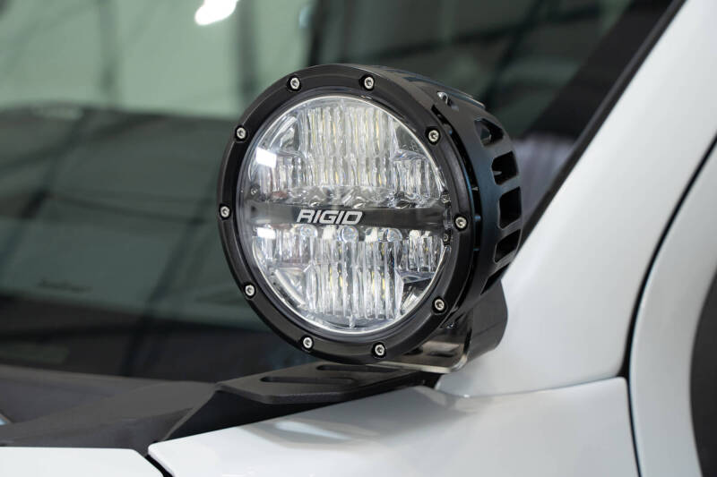 Addictive Desert Designs ADD 2023+ Ford Super Duty F250/350 Ditch Light Brackets AC8101801NA AC8101801NA Photo - Mounted