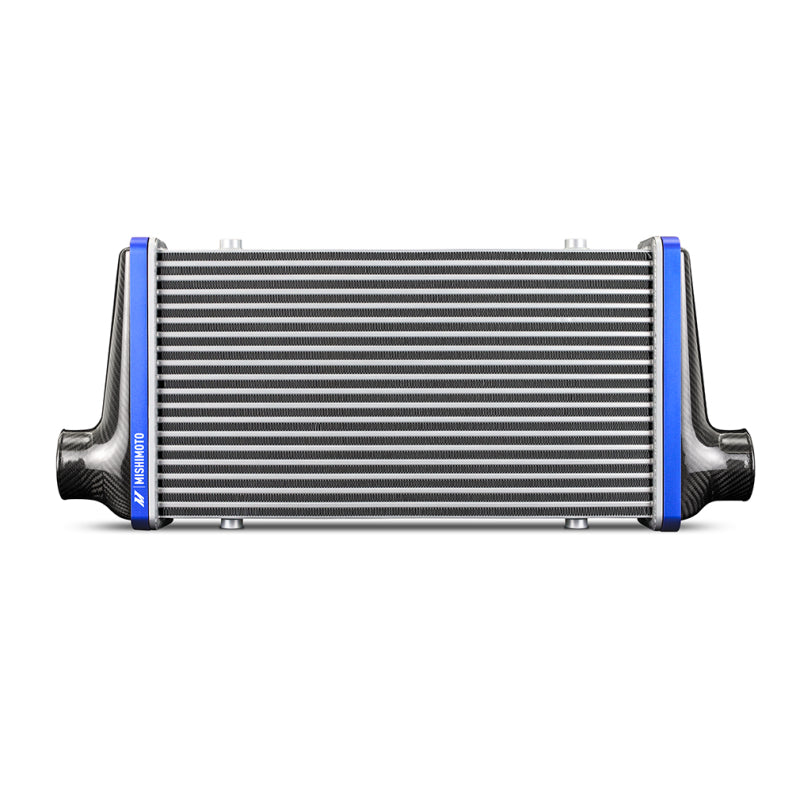 Mishimoto Universal Carbon Fiber Intercooler - Gloss Tanks - 450mm Black Core - C-Flow - P V-Band MMINT-UCF-G4B-C-P MMINT-UCF-G4B-C-P User 1