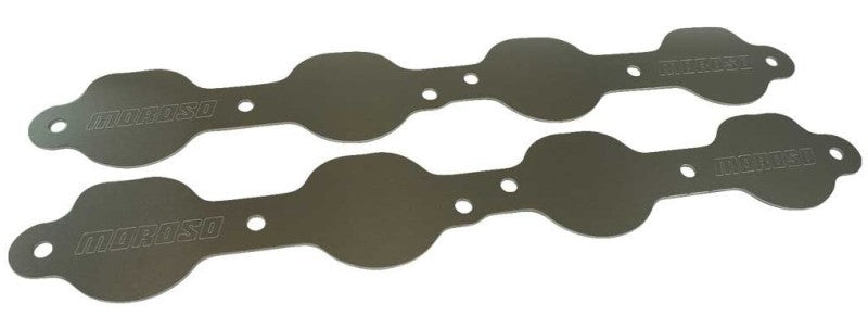 Moroso Chevy LS Exhaust Block Off Storage Plate - Pair 25157 25157 User 1