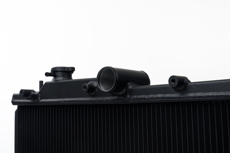 CSF 08-21 Subaru WRX/STI 2-Row 42mm Race-Spec All Aluminum Radiator - Black 7095B 7095B Photo - Close Up