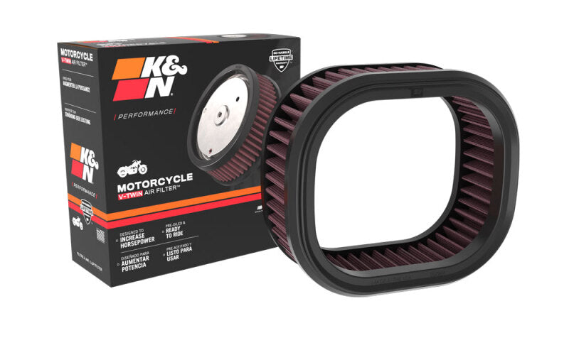 K&N Engineering K&N 22-25 Indian Chief 111CI High-Flow Air Filter PL-1822 PL-1822 Photo - out of package