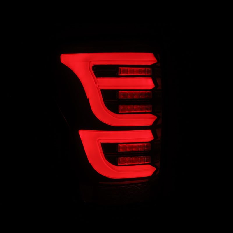 AlphaRex 07-13 Toyota Tundra LUXX-Series LED Tail Lights Black-Red 670050 670050 User 3