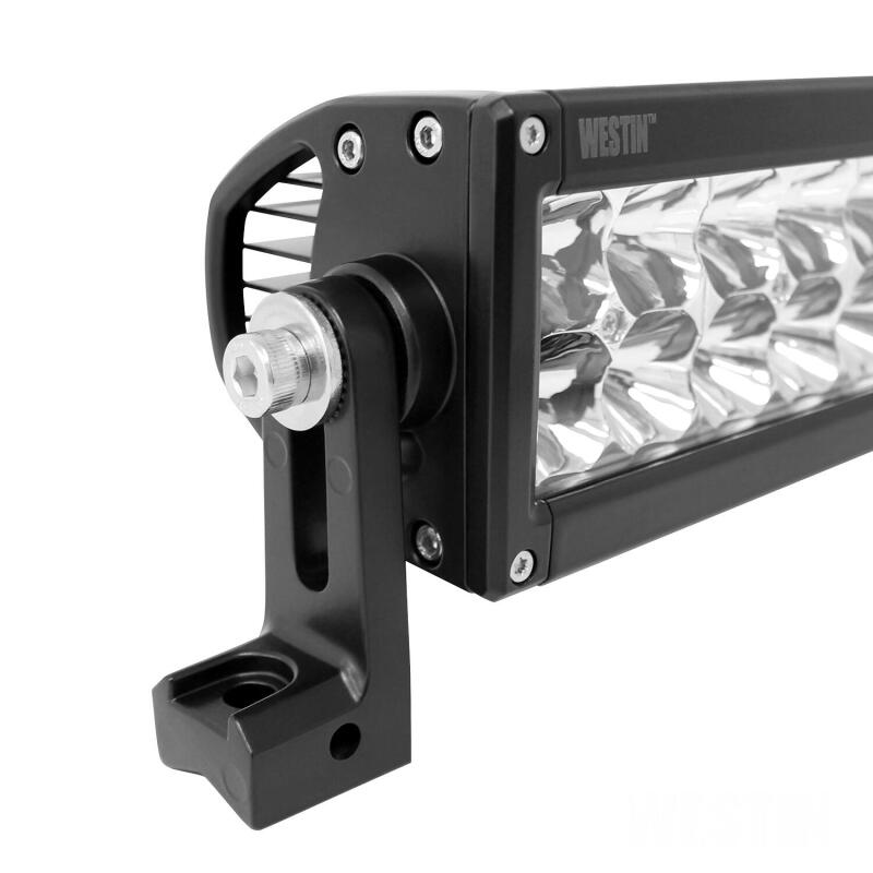 Westin Performance2X LED Light Bar Low Profile Double Row 10 inch Flex w/3W Osram - Black 09-12230-20S 09-12230-20S Photo - Unmounted