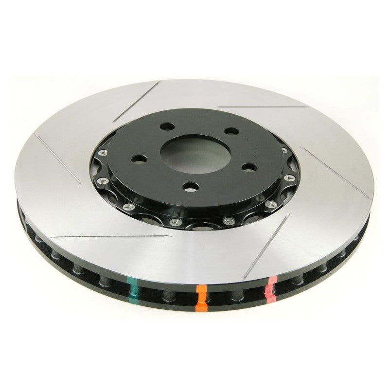 DBA 05-10 Ford Mustang GT V8 Shelby Edition Front Slotted 5000 Series 2 Piece Rotor w/ Black Hat 52124BLKS 52124BLKS Photo - out of package