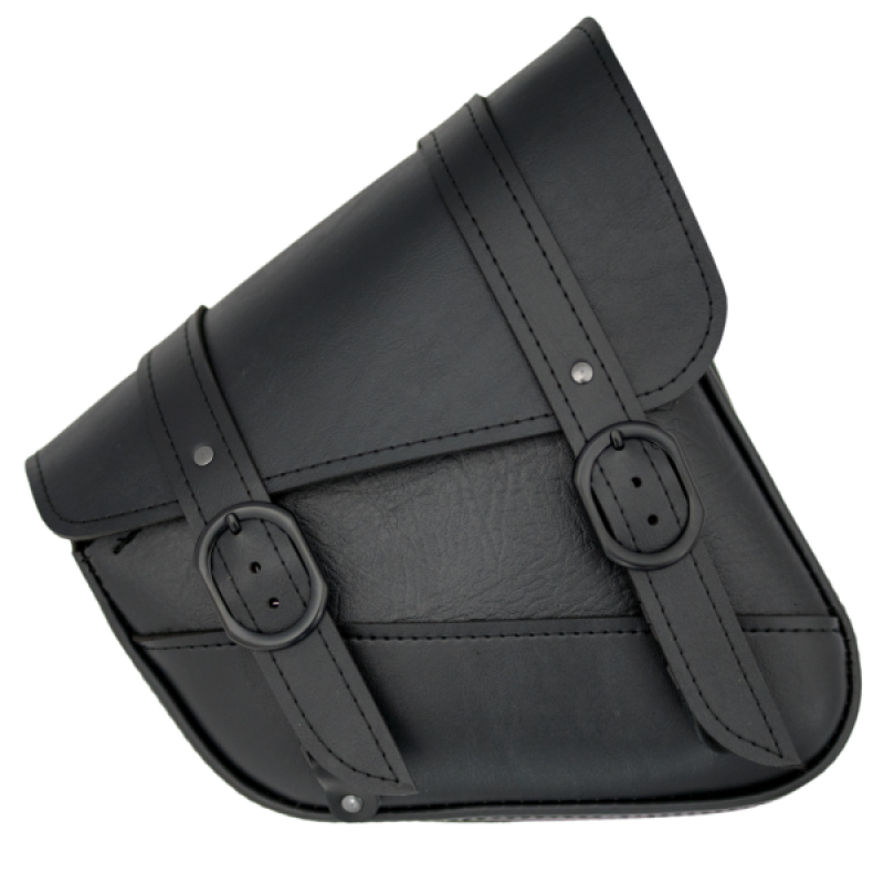 Willie & Max HD Sportsters,Custom Hard Tails Black Jack Swingarm Bag Dual Shock w/Blk Buckle - Black 59778-05 59778-05 User 1