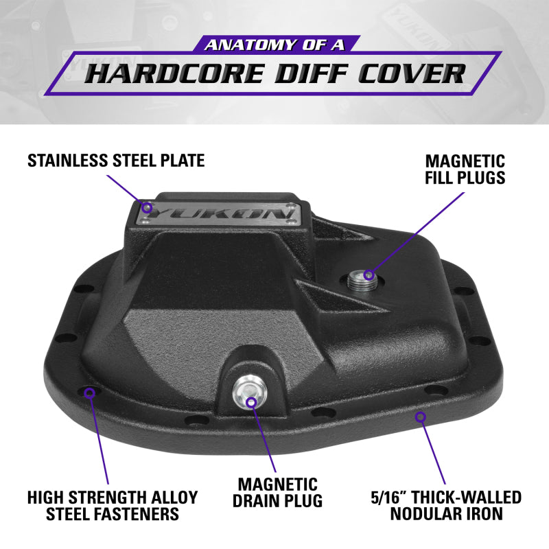 Yukon Gear & Axle Yukon Gear 97-17 Ford E150 9.75in Rear Differentials Hardcore Cover YHCC-F10.5 YHCC-F10.5 Photo - out of package