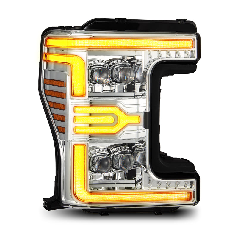 AlphaRex 17-19 Ford F-250/350/450/550 Super Duty NOVA-Series LED Proj Headlights Chrome w/SS & SBDRL 880347 880347 User 1