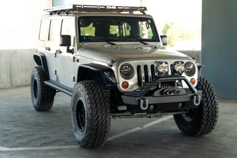 DV8 Offroad 07-18 Jeep Wrangler JK Slim Fender Flares FDJK-07 FDJK-07 Photo - Primary