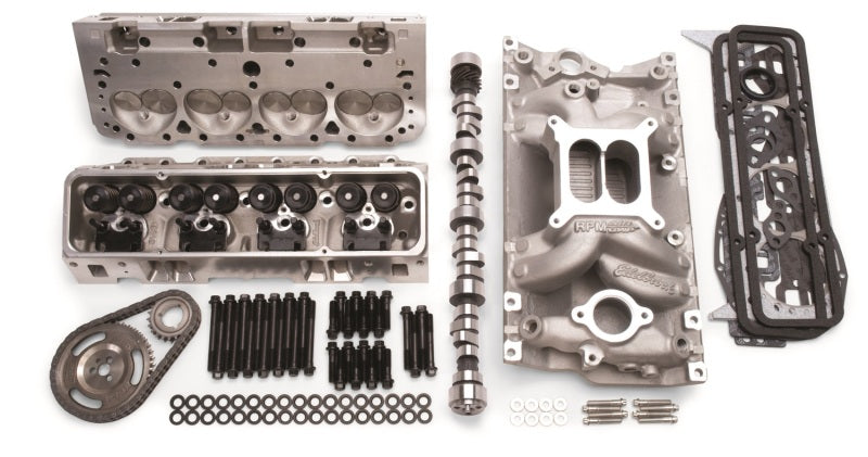 Edelbrock Total Power Package Top-End Kit Includes Cylinder Heads, Cam I 435HP 2097 Photo - Unmounted