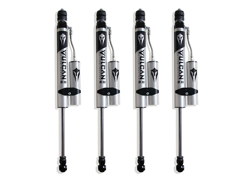 Maxtrac 14-24 Dodge RAM 2500 4WD 6in Lift Front & Rear Vulcan 2.0 Reservoir Shocks 947260VR