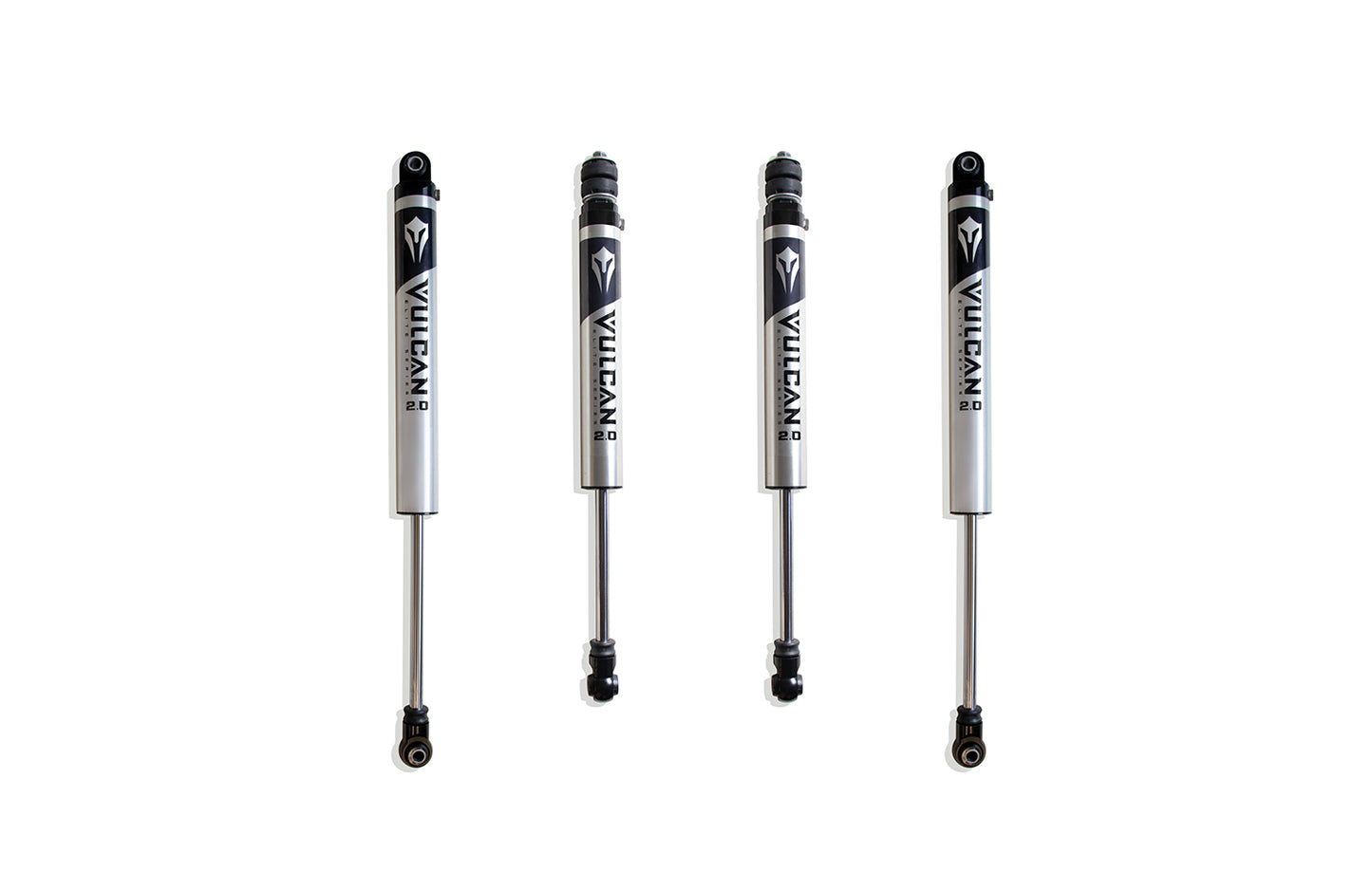 Maxtrac 13-24 Dodge RAM 3500 4WD 4in Lift Front & Rear Vulcan 2.0 IFP Shocks 947340V