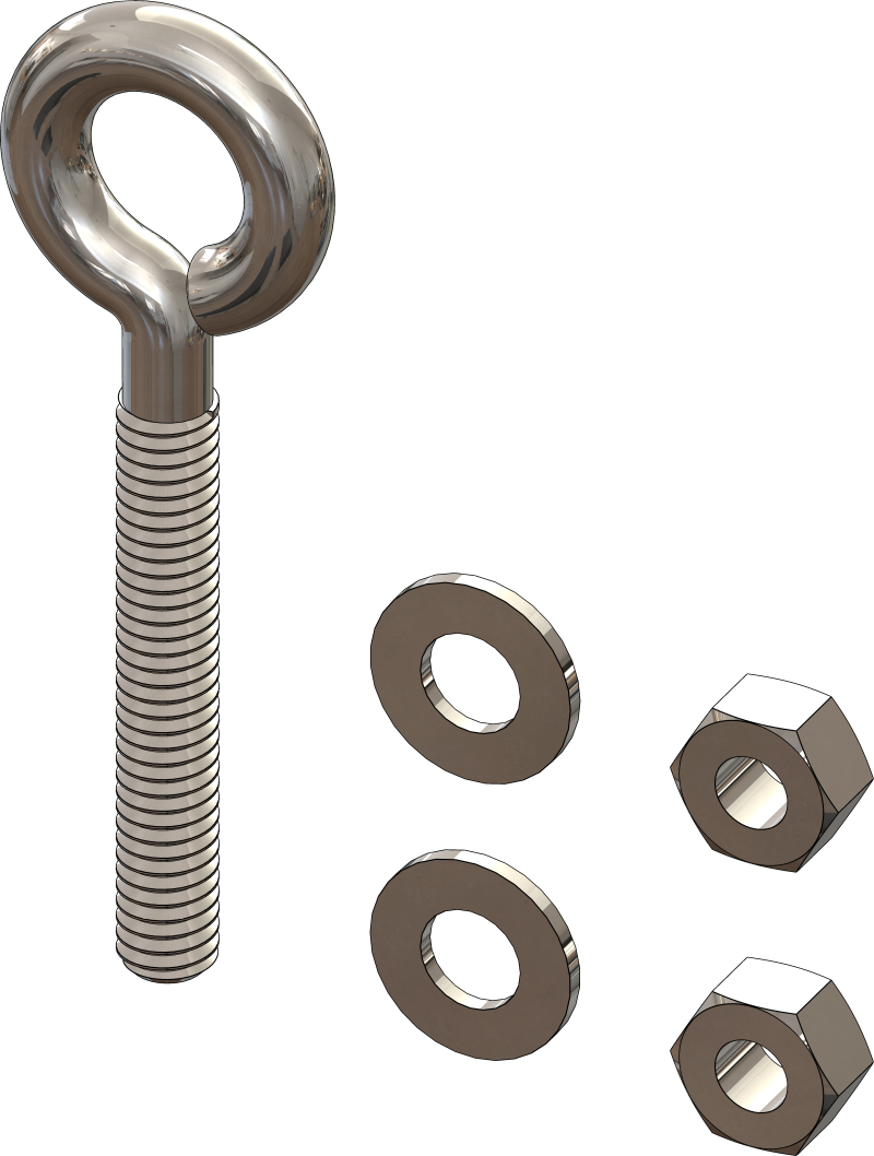 KFI Plow Spring Hardware Kit - One Side HK-197 HK-197 Photo - Primary