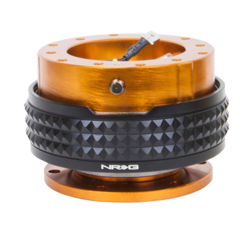 NRG Quick Release Kit - Pyramid Edition - Rose Gold Body / Black Pyramid Ring SRK-210RG/BK SRK-210RG/BK Photo - Primary