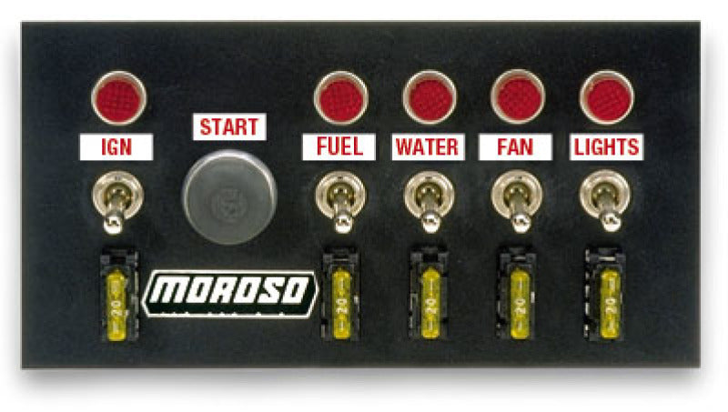 Moroso Drag Race Switch Panel 74131 Photo - Primary