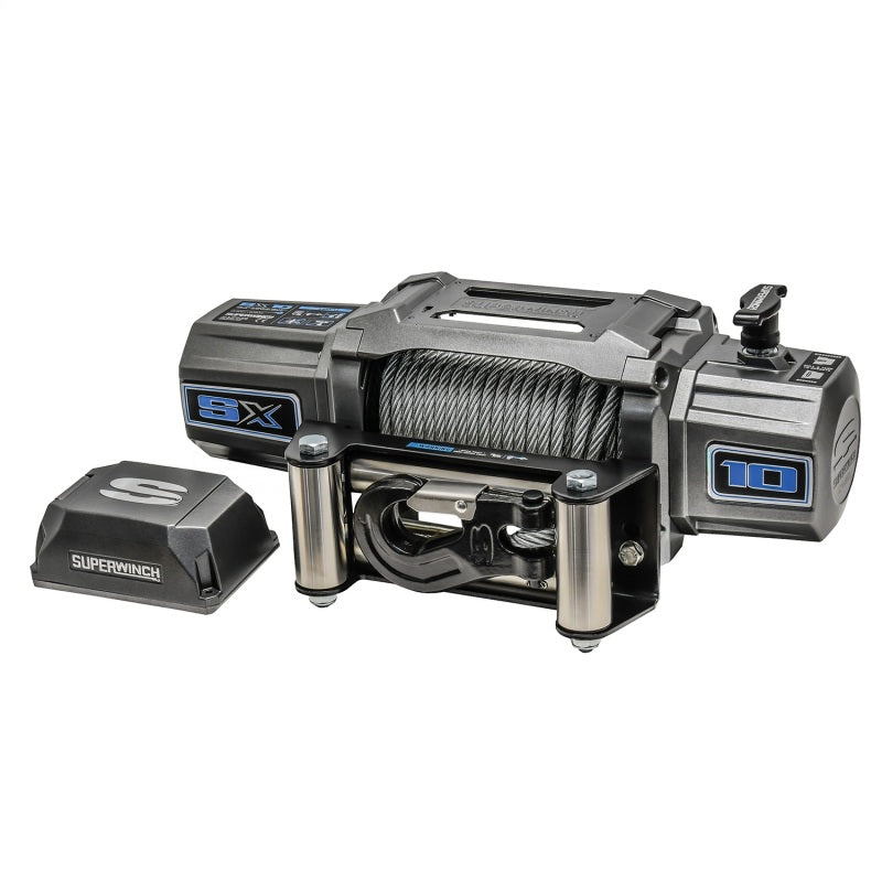 Superwinch 10000 LBS 12 VDC 3/8in x 85ft Wire Rope SX 10000 Winch 1710200 1710200 Photo - Unmounted