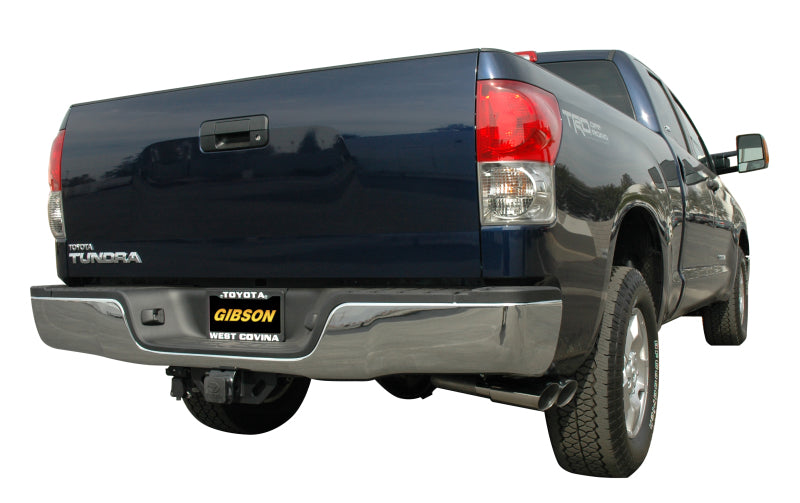 Gibson 14-19 Toyota Tundra SR 4.6L 2.5in Cat-Back Dual Sport Exhaust - Stainless 67103 67103 Illustration Guide
