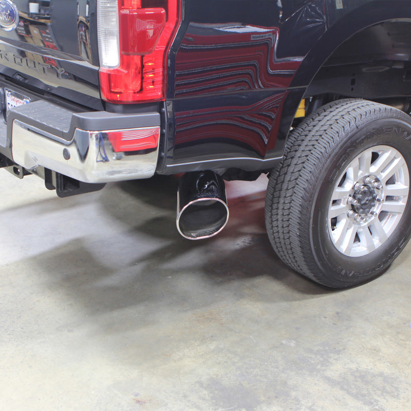 Banks Power 2017 Ford 6.7L 5in Monster Exhaust System - Single Exhaust w/ Chrome Tip 49795 49795 Photo - Close Up